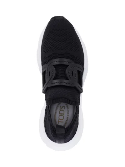 Shop Tod's Sneakers In Black