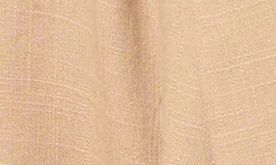 Shop Gibsonlook Belted Linen Blend Blazer In Nutshell Brown