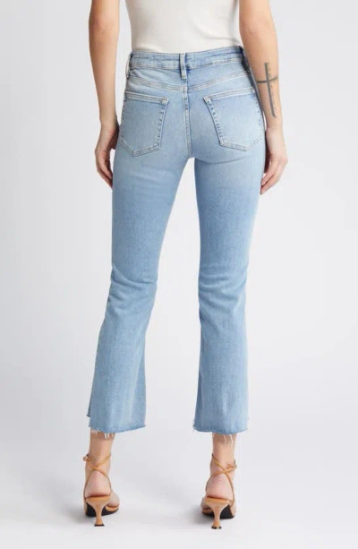 Shop Frame Le Crop Mini Bootcut Raw Step Hem Jeans In Colorado