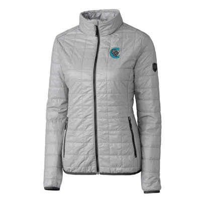 Shop Cutter & Buck Gray Charlotte Knights Rainier Primaloft Eco Full-zip Jacket