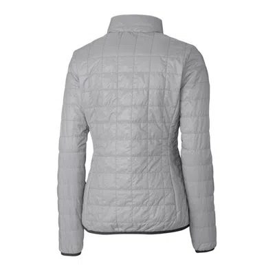 Shop Cutter & Buck Gray Charlotte Knights Rainier Primaloft Eco Full-zip Jacket
