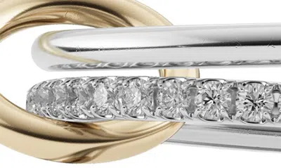 Shop Spinelli Kilcollin Sonny Linked Diamond Ring In Sg