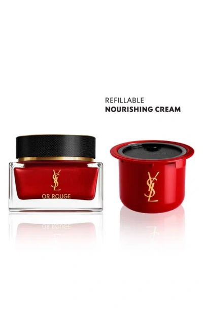 Shop Saint Laurent Or Rouge Refillable Creme Riche, 1.7 oz