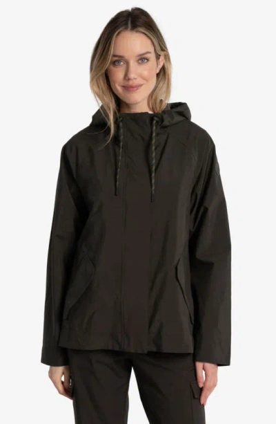 Shop Lole Lachine Waterproof Rain Jacket In Olive