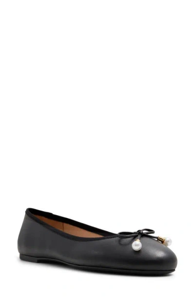 Shop Ted Baker Ava Icon Ballet Flat In Black