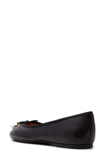 Shop Ted Baker Ava Icon Ballet Flat In Black