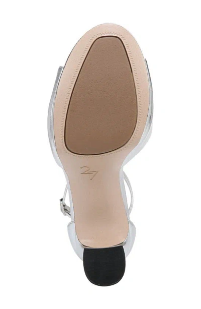 27 Edit Naturalizer Delphie Ankle Strap Platform Sandal In Silver
