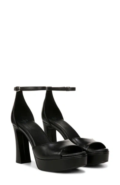 Shop 27 Edit Naturalizer Delphie Ankle Strap Platform Sandal In Black