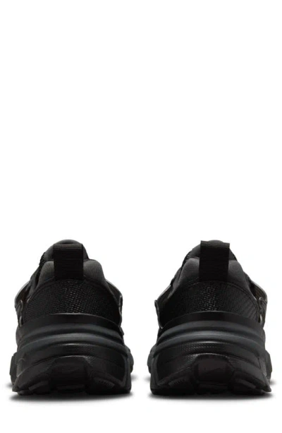 Shop Nike V2k Run Sneaker In Black/ Dark Smoke Grey