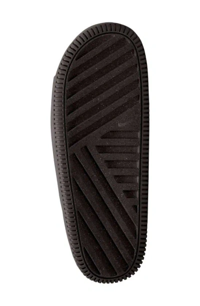 Shop Nike Calm Slide Sandal In Velvet Brown/ Velvet Brown
