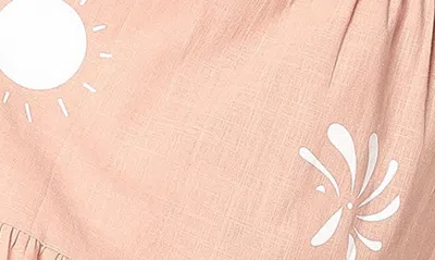 Petal And Pup Petal & Pup Sarelle Smocked Midi Dress In Brown