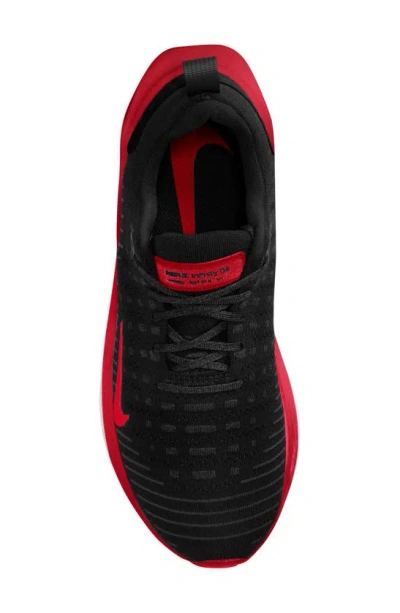 Shop Nike Infinityrn 4 Running Shoe In Black/ Fire Red/ Red/ White