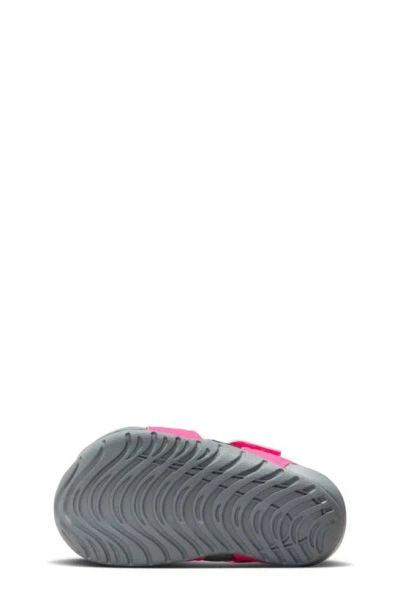 Nike Sunray Protect 2 Sandal In Hyper Pink/ Fuchsia/ Grey