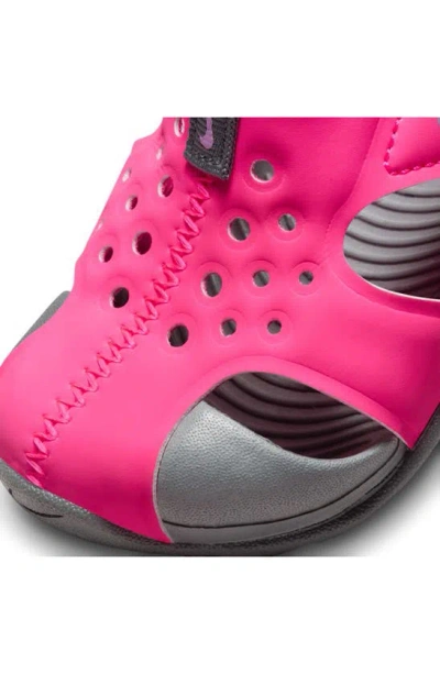 Nike Sunray Protect 2 Sandal In Hyper Pink/ Fuchsia/ Grey
