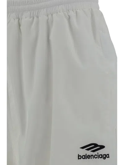 Shop Balenciaga Pants In White