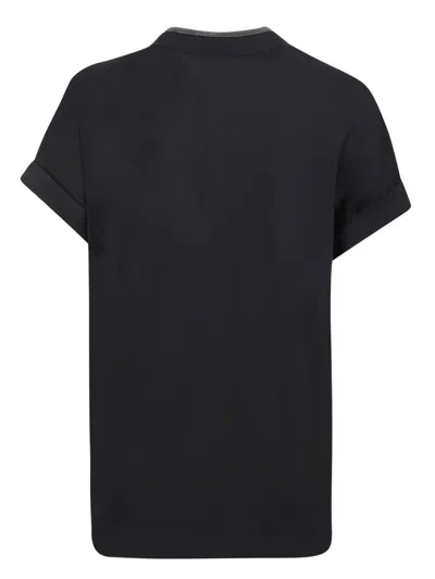 Shop Brunello Cucinelli T-shirts In Black