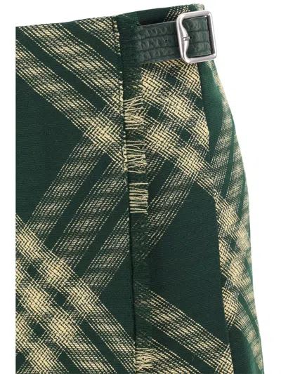 Shop Burberry Skirts In Primrose Ip Check