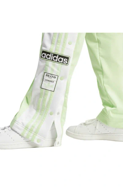 Shop Adidas Originals Adibreak Track Pants In Semi Green Spark