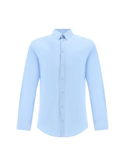 Shop Dolce & Gabbana Shirts In Azzurro