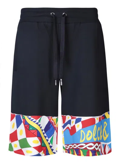 Shop Dolce & Gabbana Shorts In Black