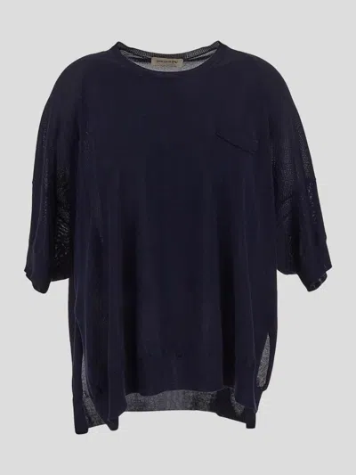 Shop Gentryportofino Sweaters In Blue