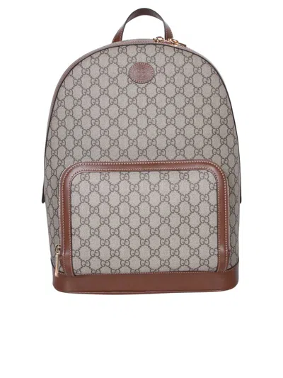 Shop Gucci Backpacks In Beige