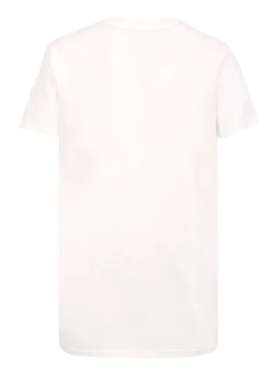 Shop Moncler T-shirts In White