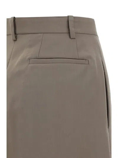 Shop The Row Pants In Taupe