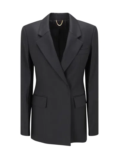 Shop Victoria Beckham Blazers & Vests In Black