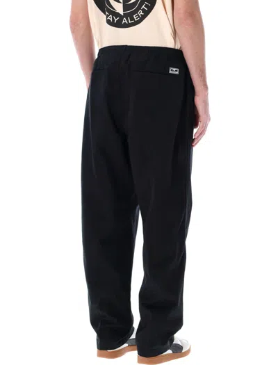 Shop Obey Easy Twill Chino In Black