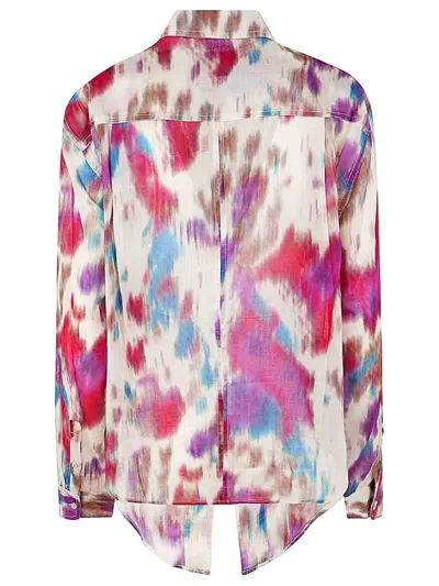 ISABEL MARANT ÉTOILE MULTICOLOUR ORGANIC COTTON SHIRT 