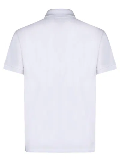 Shop Ami Alexandre Mattiussi White Organic Cotton Polo Shirt