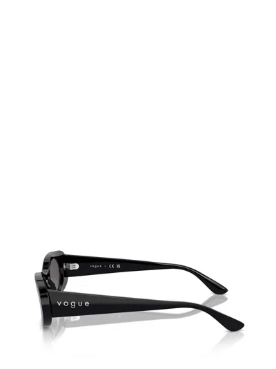 Shop Vogue Eyewear Vo5582s Black Sunglasses
