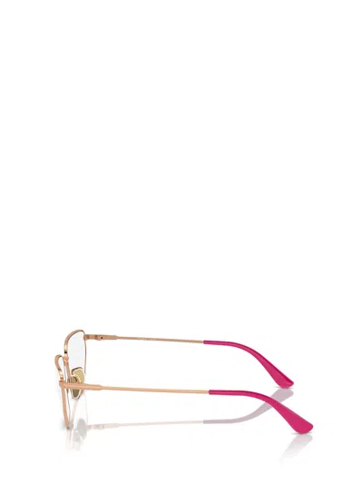 Shop Vogue Eyewear Vo4317 Rose Gold Glasses