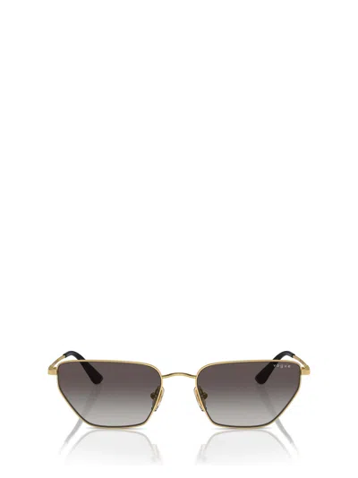 Shop Vogue Eyewear Vo4316s Gold Sunglasses