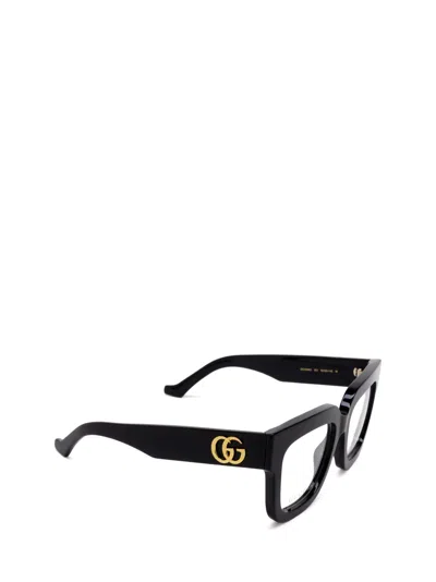 Shop Gucci Gg1549o Black Glasses