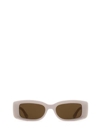 Shop Gucci Gg1528s Ivory Sunglasses