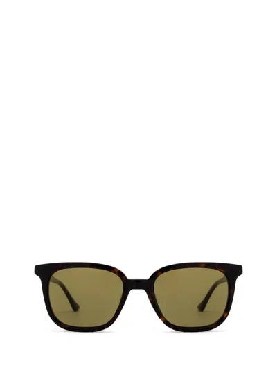 Shop Gucci Gg1493s Havana Sunglasses