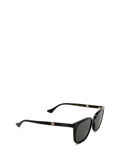 Shop Gucci Gg1493s Black Sunglasses