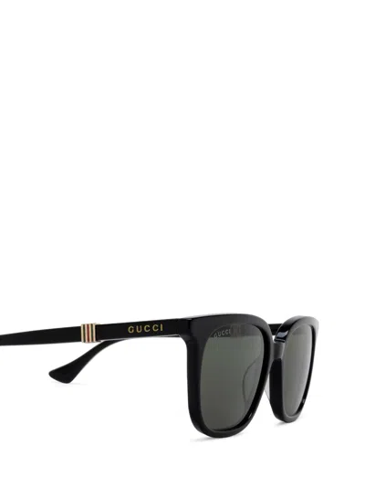 Shop Gucci Gg1493s Black Sunglasses