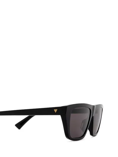 Shop Bottega Veneta Bv1291s Black Sunglasses