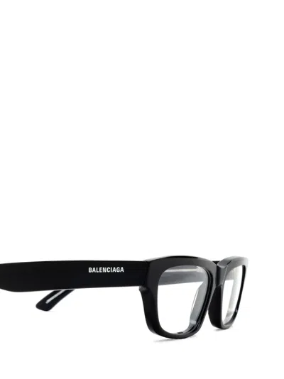 Shop Balenciaga Bb0344o Black Glasses