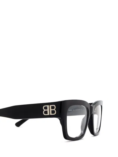 Shop Balenciaga Bb0325o Black Glasses