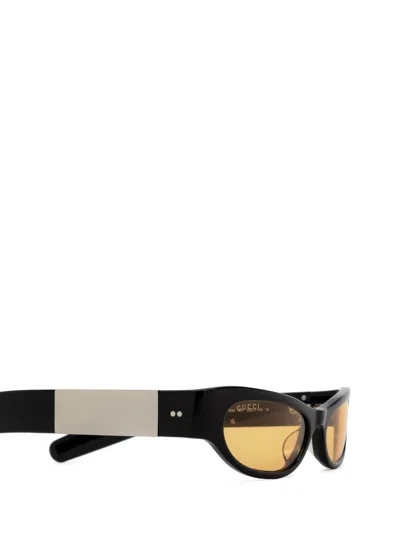 Shop Gucci Gg1635s Black Sunglasses