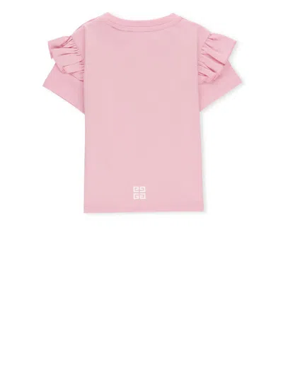 Shop Givenchy T-shirt With Logo In Pink