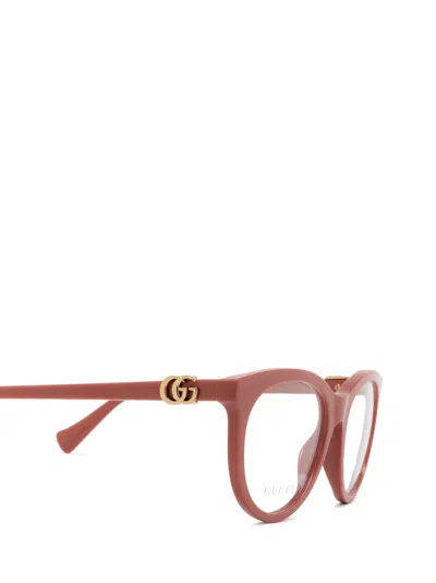 Shop Gucci Gg1074o Rose Glasses
