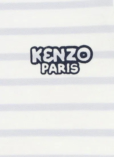 Shop Kenzo Cotton Onesie In White
