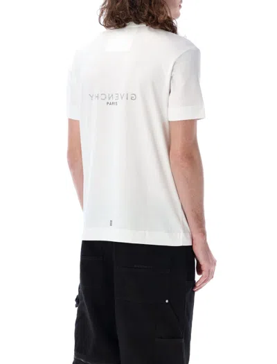 Shop Givenchy Reverse Print T-shirt In White