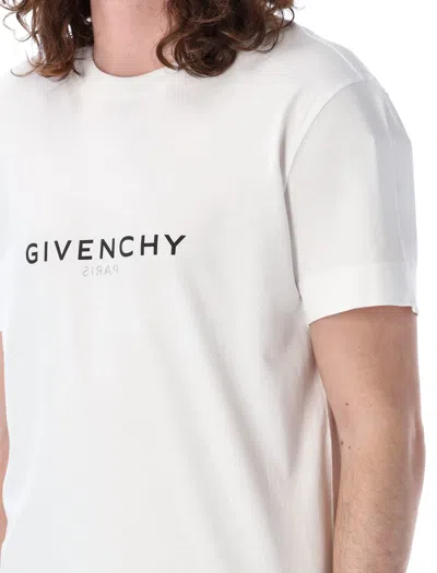 Shop Givenchy Reverse Print T-shirt In White