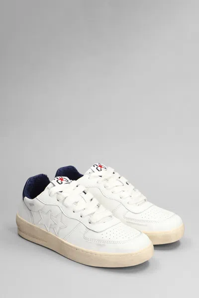 Shop 2star Padel Star Sneakers In White Leather